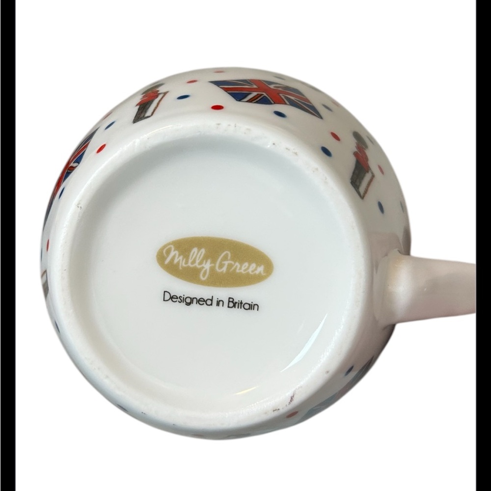 Milly Green Designed In Britain Ceramic Coffee Mug - Picture 3 of 4